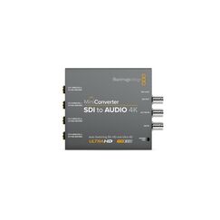 Blackmagic Design Mini Converter SDI to Audio 4K Aktiver Videokonverter 3840 x 2160,