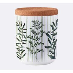 BioLoco BPS101 Lebensmittelaufbewahrungsbehälter Rund Container 0,8 l Grün, Weiß, Holz 1 Stück(e)