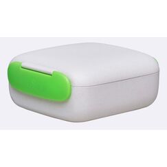 BioLoco BPUL107 Brotdose Polyacticsäure (PLA) Grün, Grau