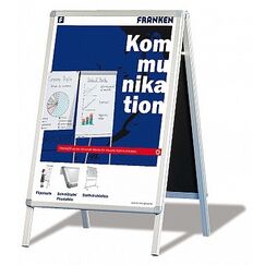 Franken BSA1 Pinnwand Drinnen Silber