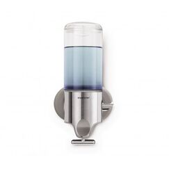 simplehuman BT1034 Seifenspender 0,444 l Edelstahl, Transparent