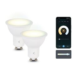 Ksix BXBULBGU22 LED-Lampe Kaltweiße, Warmweiß 5,5 W GU10