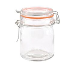 Esschert Design C2051 Glas Rund Glas, Metall, Gummi Transparent