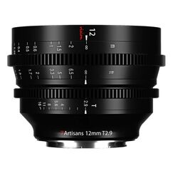 7Artisans C706B 12mm T2.9 MILC Weitwinkelobjektiv Schwarz