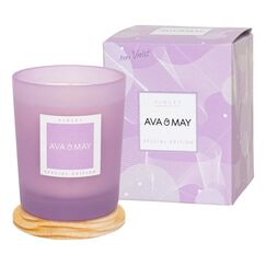 AVA & MAY CA-VL26-180 Wachskerze Rund Violett 1 Stück(e)