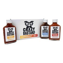 Crazy Bastard Sauce Superhot box Flasche 100 ml 3 Stück(e)