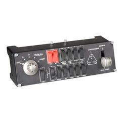 Logitech G G Saitek Pro Flight Switch Panel Schwarz USB Flugsimulation Analog / Digital PC