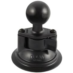 RAM Mounts RAM-224U Montage-Kit Schwarz Aluminium