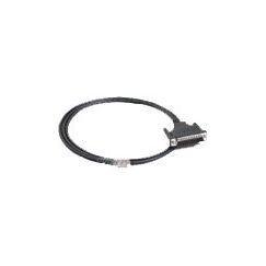 Moxa CBL-RJ45M25-150 Serien-Kabel Schwarz 1,5 m RJ-45