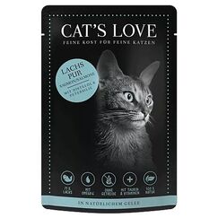 Cat's Love CDA02000SA Katzen-Trockenfutter 2 kg Adult Lachs