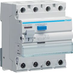 Hager CDA425C Stromunterbrecher Miniatur-Leistungsschalter Typ A 4