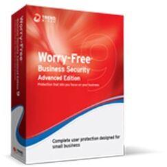 Trend Micro Worry-Free Business Security 9 Advanced, GOV, RNW, 12m, 11-25u Regierung (GOV) Erneuerung 12 Monat( e)