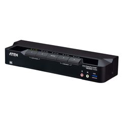 ATEN 4-Port USB 3.0 8K DisplayPort KVMP™-Switch (Kabel im Lieferumfang enthalten)