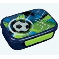 Scooli Lunchbox Fussball Brotdose Mehrfarbig