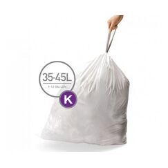 simplehuman CW0171 Abfallbeutel 35 l Weiß 20 Stück(e)