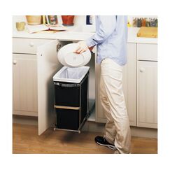 simplehuman CW1124 Küchenabfalltrennungssystem Schwarz
