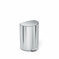 simplehuman CW2106 Mülleimer 6 l andere Edelstahl, Farbe: Edelstahl