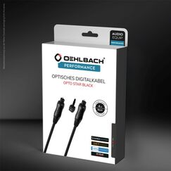 OEHLBACH D1C66103 Audio-Kabel 1,5 m Toslink Schwarz