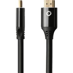 OEHLBACH D1C92489 HDMI-Kabel 0,75 m HDMI Typ A (Standard) Schwarz