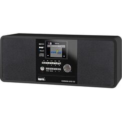 REHAU Imperial Dabman i200, DAB+/Internetradio/CD DAB+, CD, Internetradio, UPnP, schwarz