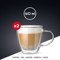 Bialetti 2-tlg. Gläserset Capri, doppelwandig, 160 ml