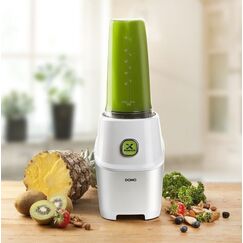 Domo DO700BL Mixer 0,71 l Tischplatten-Mixer 1000 W Metallisch, Weiß