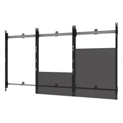 Peerless DS-LEDLSAA-3X3 Halterung für Schilderdisplays Schwarz, Silber