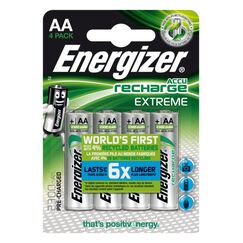 Energizer Accu Recharge Extreme 2300 AA BP4 Wiederaufladbarer Akku Nickel-Metallhydrid (NiMH)