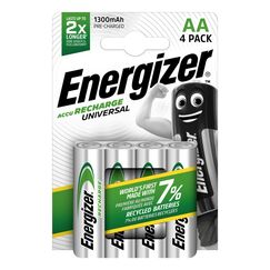 Energizer RECHARGE UNIVERSAL Wiederaufladbarer Akku AA Alkali