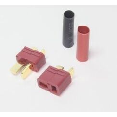 EP Product EP-09-0009 Drahtverbinder Deans Schwarz, Rot