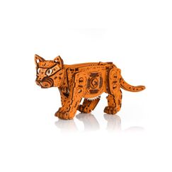 Eco Wood Art Ginger Kitten 3D-Puzzle Tiere