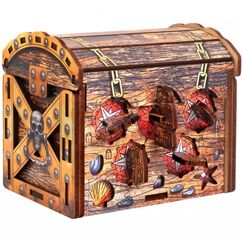EscapeWelt Art Pirate's Treasure Box 3D-Puzzle Kunst