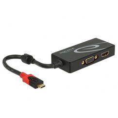 DeLOCK 87730 USB-Grafikadapter 3840 x 2160 Pixel Schwarz
