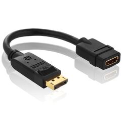 PureLink PureInstall PI155 DisplayPort HDMI Typ A (Standard) Schwarz
