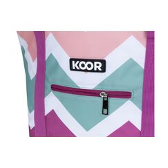 KOOR F0062 Handtasche/Umhängetasche Polyester Mehrfarbig Mädchen Schultertasche