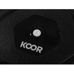 KOOR F00918 Gleichgewichtstrainer Balance-Step Schwarz