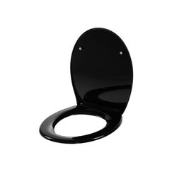 COCON F01450 Toilettensitz Harter Toilettensitz Polypropylen (PP) Schwarz