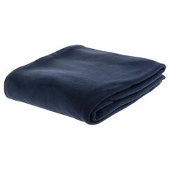 COCON F01533 Überwurfdecke 150 x 210 cm Fleece Navy