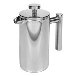Furber. F01652 Manuelle Kaffeemaschine Französische Presse 0,35 l Silber