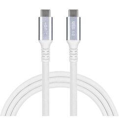 ONIT F01981 USB Kabel USB4 Gen 2x2 2 m USB C 20 Gbit/s 240 W Weiß