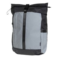 KOOR Veedi Rolltop Rucksack Reiserucksack Schwarz Polyethylenterephthalat