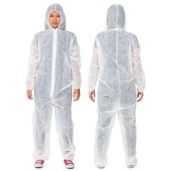 STRUCT F02418 Schutzoverall/-anzug Weiß