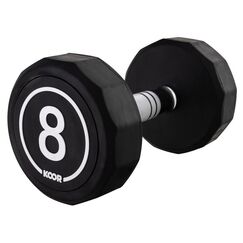 KOOR F02626 Hantel Kurzhantel mit festem Gewicht 8 kg