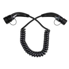 Furber. F02830 Ladekabel für Elektrofahrzeuge Schwarz Typ 2 3 5 m