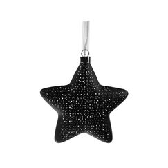COCON F03100 Christbaumschmuck Weihnachtsbaumschmuck Glas Schwarz