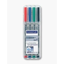 Staedtler Universalstift Lumocolor non-permanent F 4er Box