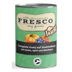 Fresco FBNSET73889 Hunde-Dosenfutter Insekt, Gemüse 400 g