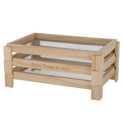 Esschert Design FH008 Trocken- oder Trocknungsschrank Freistehend Natürlich/Natur Holz