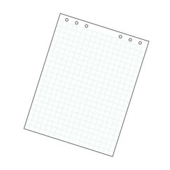 BEREC Flipchartblock perforiert