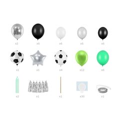 PartyDeco GBN8 partydekorationen Spielzeugballon